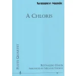 Image links to product page for À Chloris for Flute Quartet