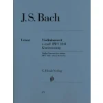 Image links to product page for Concerto in A minor for Violin and Piano, BWV 1041