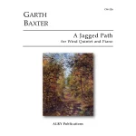 Image links to product page for A Jagged Path for Wind Quintet and Piano
