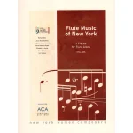 Image links to product page for Flute Music of New York: 9 Pieces for Flute Alone