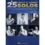 Image links to product page for 25 Great Clarinet Solos (includes Online Audio)