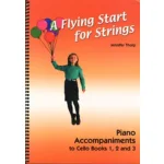 Image links to product page for A Flying Start for Strings - Piano Accompaniments to Cello Books 1, 2 and 3