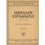 Image links to product page for Serenade Espagnole for Cello and Piano, Op. 20 No. 2