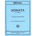 Image links to product page for Sonata in C major for Cello and Piano
