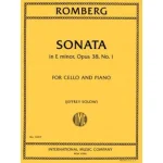 Image links to product page for Sonata in E minor for Cello and Piano, Op. 38 No. 1