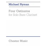 Image links to product page for Four Ostinatos for Solo Bass Clarinet