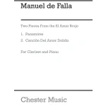 Image links to product page for Two Pieces from El Amor Brujo for Clarinet and Piano