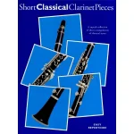 Image links to product page for Short Classical Clarinet Pieces