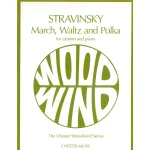 Image links to product page for March, Waltz and Polka for Clarinet and Piano