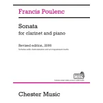 Image links to product page for Sonata for Clarinet and Piano (includes Online Audio)