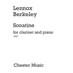 Image links to product page for Sonatine for Clarinet and Piano