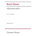 Image links to product page for clarinet:solo for Two Clarinets