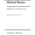 Image links to product page for Miserere Paraphrase for Saxophone and Piano