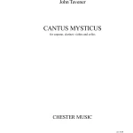 Image links to product page for Cantus Mysticus for Soprano, Clarinet and String Orchestra