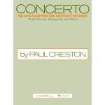 Image links to product page for Concerto for Alto Saxophone and Piano