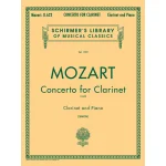 Image links to product page for Concerto for Clarinet and Piano, K.622