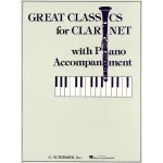 Image links to product page for Great Classics for Clarinet: 3 Centuries of Music for Clarinet and Piano
