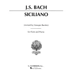 Image links to product page for Siciliano from the 2nd Flute Sonata for Flute and Piano