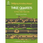 Image links to product page for Three Quartets for Flute, Violin, Viola and Cello, K.285, K.285b and K.298