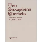 Image links to product page for Ten Saxophone Quartets