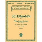 Image links to product page for Phantasiestücke (Fantasy Pieces) for Clarinet (or Violin) and Piano