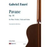 Image links to product page for Pavane for Flute, Viola and Guitar, Op. 50