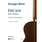 Image links to product page for Entr'acte from Carmen for Flute, Viola and Guitar