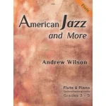 Image links to product page for American Jazz and More for Flute and Piano (includes Online Audio)