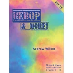Image links to product page for Bebop & More for Flute and Piano (includes Online Audio)