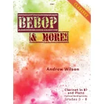 Image links to product page for Bebop & More! for Clarinet and Piano (includes Online Audio)