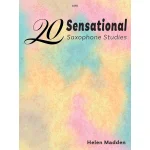 Image links to product page for 20 Sensational Saxophone Studies