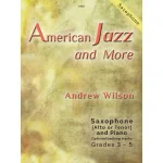 Image links to product page for American Jazz and More for Saxophone and Piano (includes Online Audio)