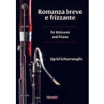 Image links to product page for Romanza Breve e Frizzante for Bassoon and Piano