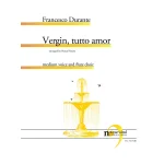 Image links to product page for Vergin Tutto Amor for Medium Voice and  Flute Choir