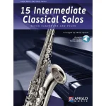 Image links to product page for 15 Intermediate Classical Solos for Tenor Saxophone and Piano (includes Online Audio)