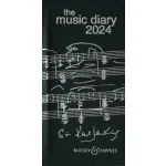 Image links to product page for Boosey & Hawkes Music Diary 2024, Black