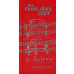 Image links to product page for Boosey & Hawkes Music Diary 2024, Red