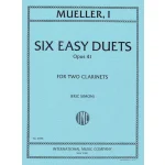 Image links to product page for 6 Easy Duets for Two Clarinets, Op. 41