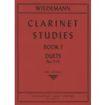 Image links to product page for Clarinet Studies for Two Clarinets, Book 1