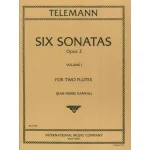 Image links to product page for Six Sonatas for Two Flutes, Vol. 1, Op. 2