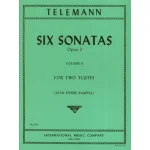 Image links to product page for Six Sonatas for Two Flutes, Vol. 2, Op. 2