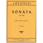 Image links to product page for Sonata in E minor for Two Flutes