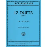 Image links to product page for 12 Duets for Two Flutes, Op. 53