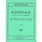 Image links to product page for Rondino in Eb major for Two Oboes, Two Clarinets, Two Horns and Two Bassoons