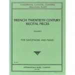Image links to product page for French Twentieth Century Recital Pieces for Alto Saxophone and Piano, Vol. 2