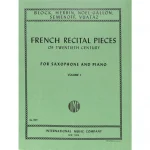 Image links to product page for French Twentieth Century Recital Pieces for Alto Saxophone and Piano, Vol. 1
