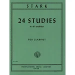 Image links to product page for 24 Studies in All Tonalities for Clarinet