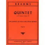 Image links to product page for Quintet in B minor for Clarinet/Viola, Two Violins, Viola and Cello, Op. 115