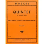 Image links to product page for Quintet in A major for Clainet/Viola and String Quartet, KV 581