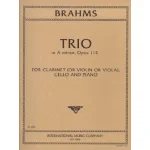 Image links to product page for Trio in A minor for Clarinet/Violin/Viola, Cello and Piano, Op. 114